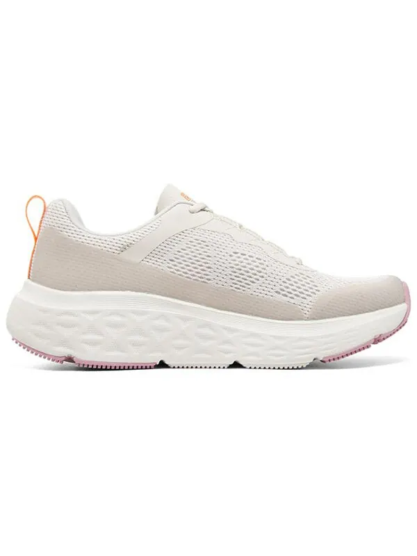 Кроссовки max cushioning delta 'white beige' Skechers — изображение 2 из 4, белый/бежевый/розовый