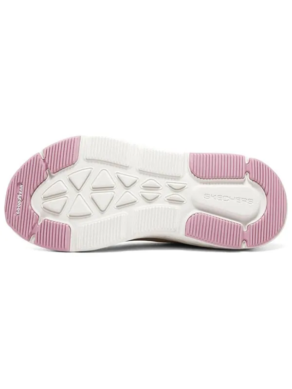 Кроссовки max cushioning delta 'white beige' Skechers — изображение 4 из 4, белый/бежевый/розовый