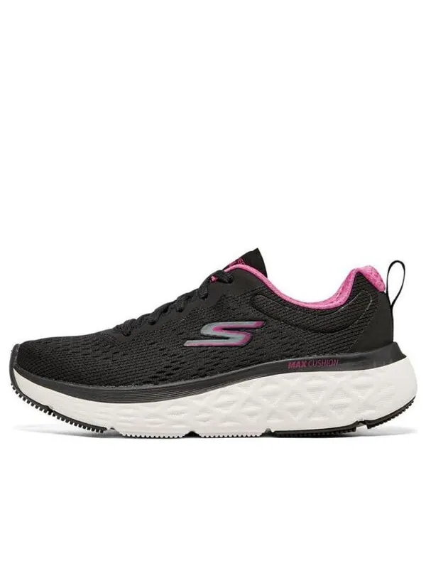 Кроссовки max cushioning delta sunset 'black pink' Skechers — изображение 1 из 4, черный/белый/розовый