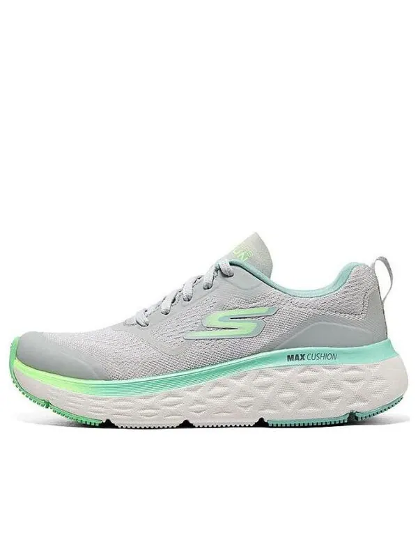 Кроссовки (WMNS) Skechers Max Cushioning Delta 'Grey Green' — изображение 1 из 4, серый/зеленый