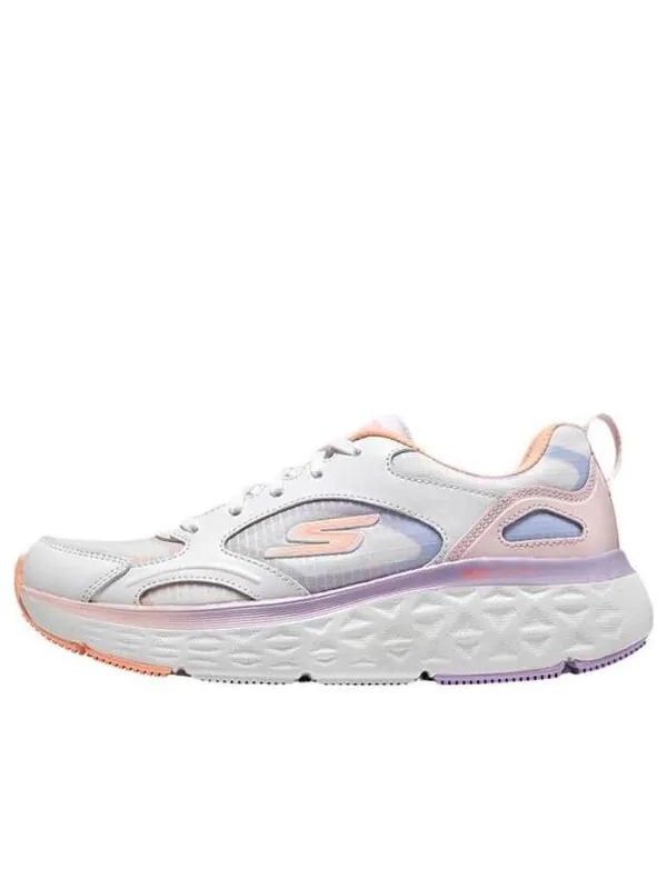 Кроссовки (WMNS) Skechers Max Cushioning Delta Running Shoes 'White Orange Purple' — изображение 1 из 4
