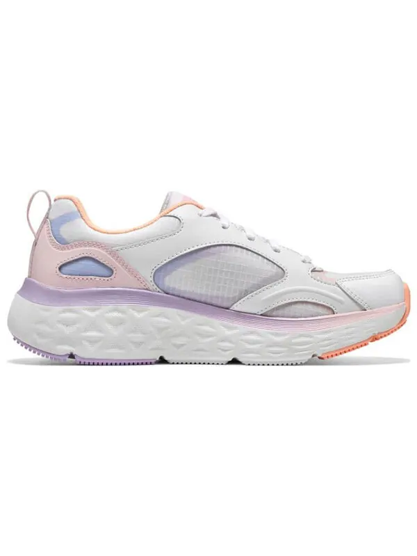 Кроссовки (WMNS) Skechers Max Cushioning Delta Running Shoes 'White Orange Purple' — изображение 2 из 4