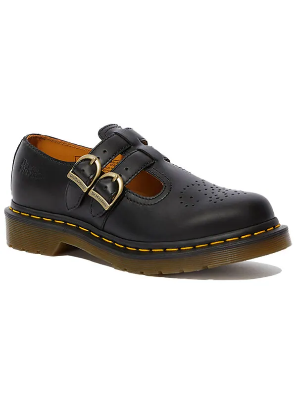 Туфли Dr. Martens 8065 Mary Jane JK, кожаные — изображение 2 из 4, черный