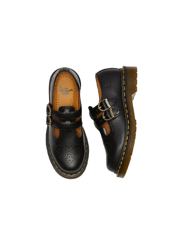 Туфли Dr. Martens 8065 Mary Jane JK, кожаные — изображение 3 из 4, черный