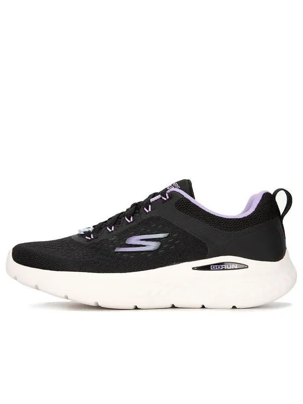 Кроссовки go run lite 'black purple' Skechers — изображение 1 из 4, белый/черный/фиолетовый