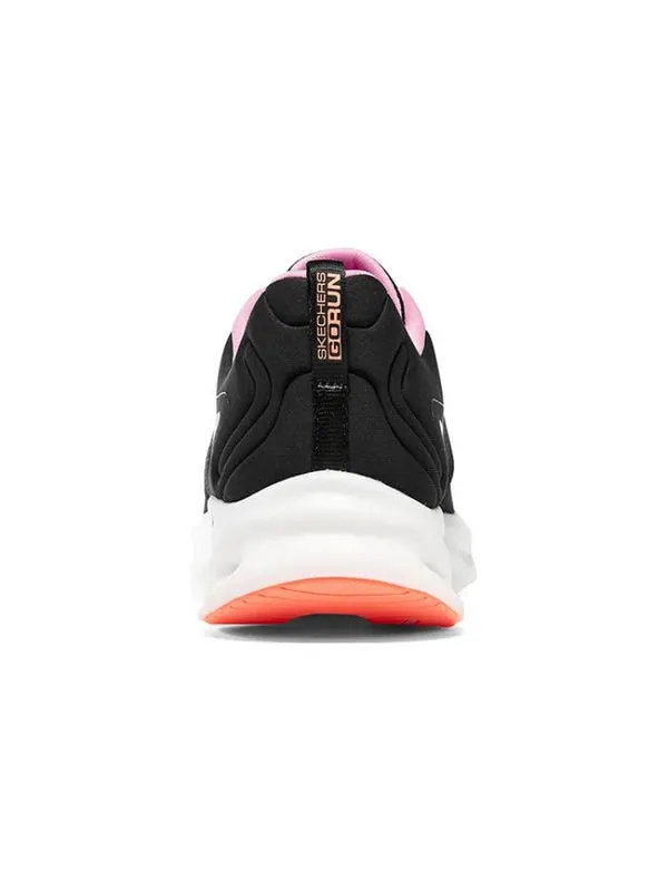 Кроссовки go run swirl tech 'black white pink' Skechers — изображение 3 из 4, черный