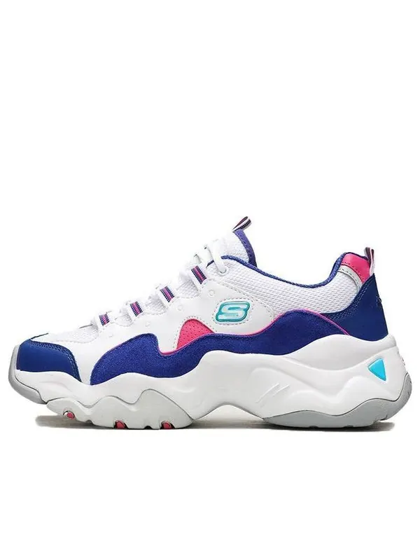 Кроссовки d'lites 3.0 zenway low-top sneakers white/blue Skechers — изображение 1 из 4, белый/синий