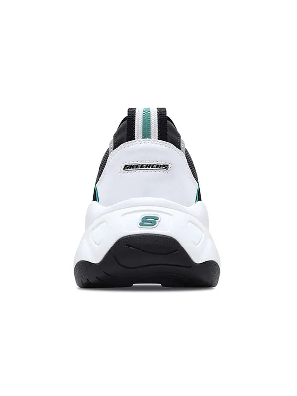 Кроссовки d'lites 3.0 gs black/white/green Skechers — изображение 4 из 4, белый