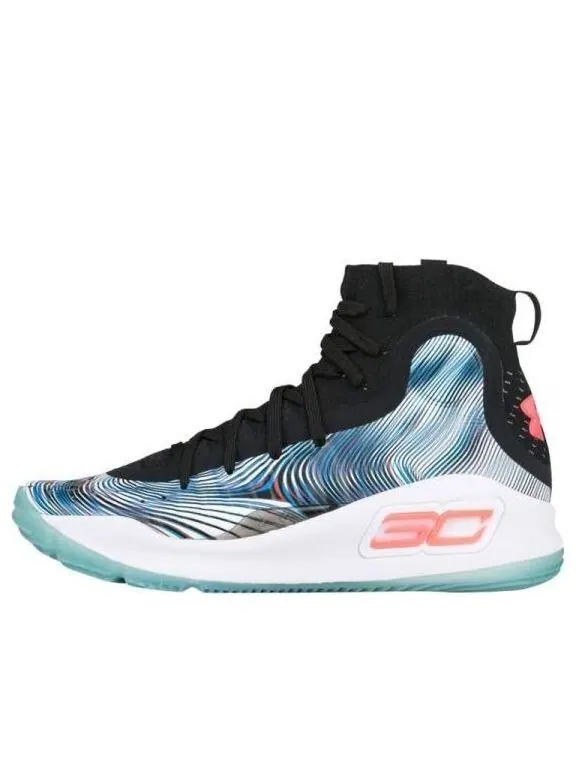 Кроссовки curry 4 mid 'more magic 2017' Under Armour — изображение 1 из 4, черный/белый