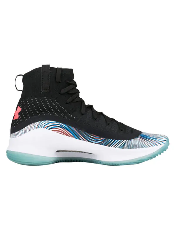 Кроссовки curry 4 mid 'more magic 2017' Under Armour — изображение 2 из 4, черный/белый