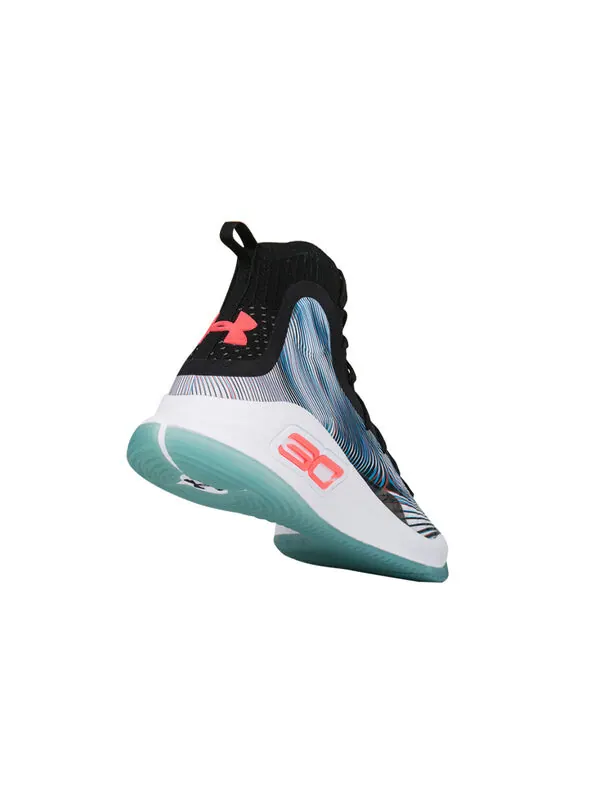 Кроссовки curry 4 mid 'more magic 2017' Under Armour — изображение 3 из 4, черный/белый
