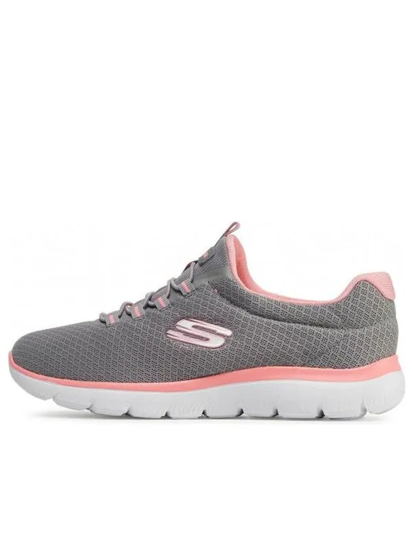 Кроссовки summits 'grey pink' Skechers — изображение 1 из 4, серый/розовый