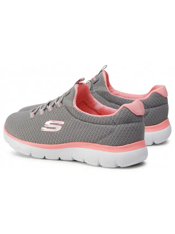 Кроссовки summits 'grey pink' Skechers — изображение 4 из 4, серый/розовый