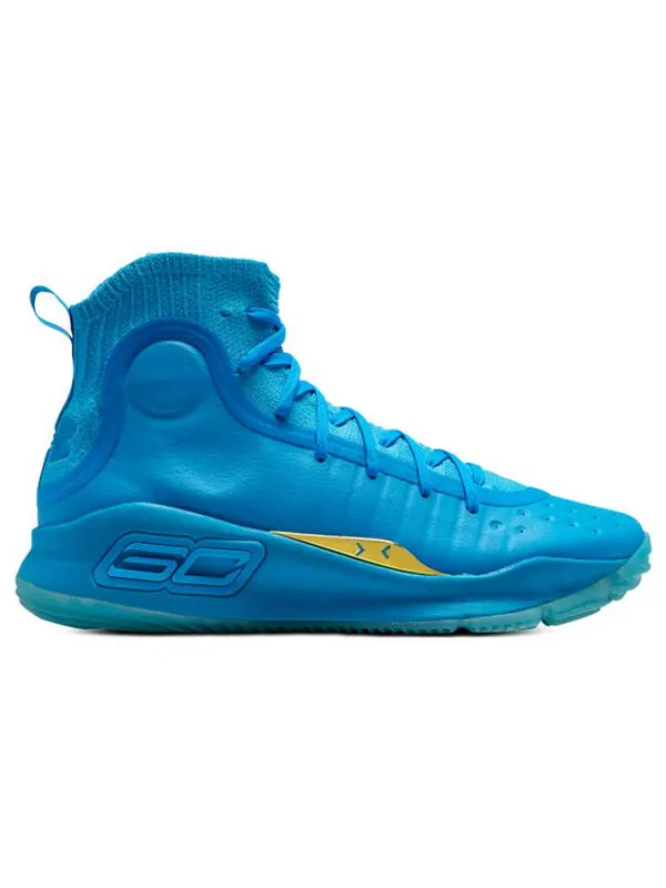 Кроссовки curry 4 retro 'flooded' Under Armour — изображение 3 из 4, металлик золотистый