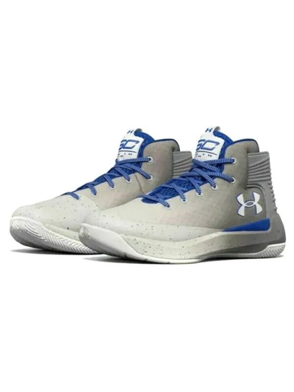 Кроссовки curry 3zer0 'white team royal' Under Armour — изображение 2 из 4, белый