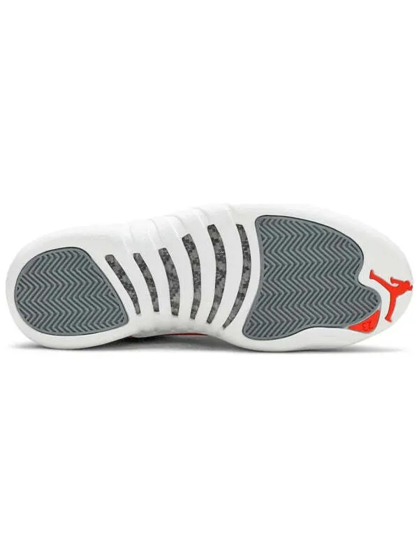 Кроссовки 12 ретро Air Jordan — изображение 4 из 4, серый/оранжевый-белый