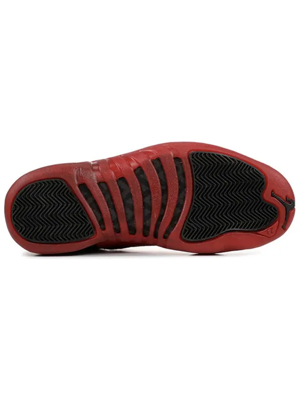 Кроссовки 12 og 'flu game' 1997 Air Jordan — изображение 3 из 3, черный/красный