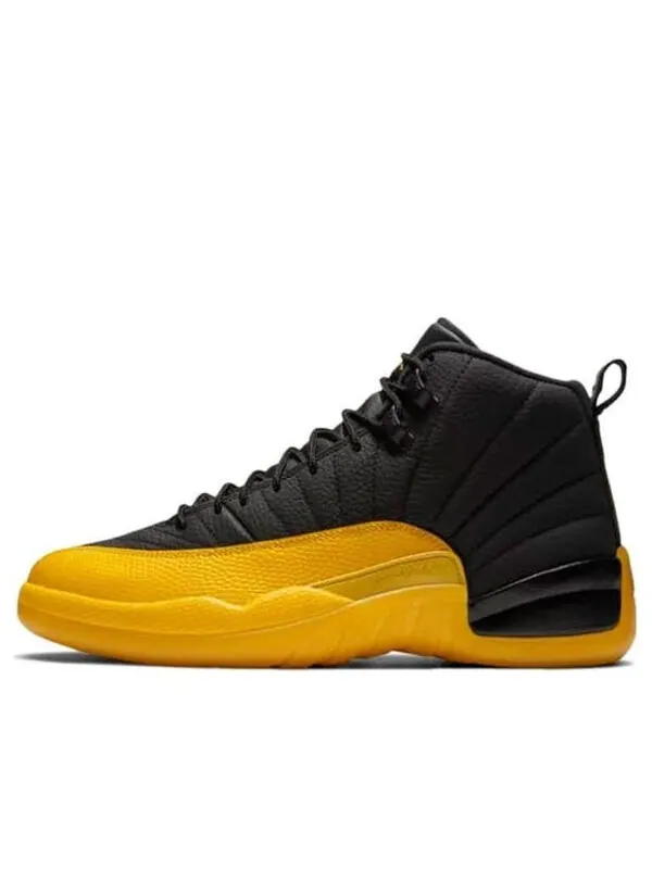 Кроссовки 12 ретро Air Jordan — изображение 1 из 4, черный/золотистый