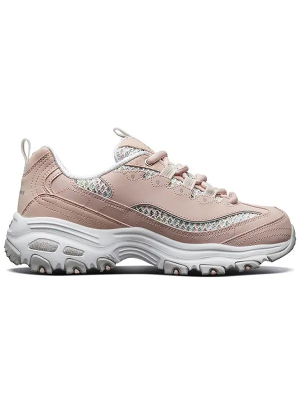 Кроссовки d'lites 1.0 light-pink/white Skechers — изображение 2 из 4, розовый