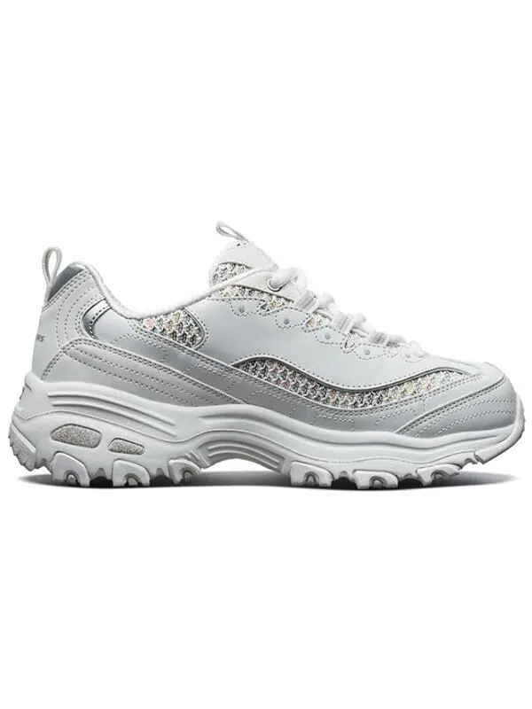 Кроссовки d'lites 1.0 sneaker gs white Skechers — изображение 2 из 4, белый