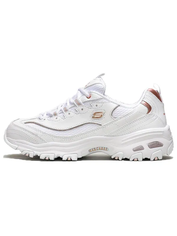 Кроссовки d'lites copper divine low-top daddy shoes creamy Skechers — изображение 2 из 4, бежевый