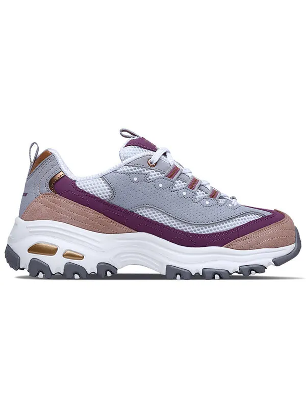 Кроссовки d'lites 2.0 chance 'grey purple' Skechers — изображение 2 из 4, серый/фиолетовый