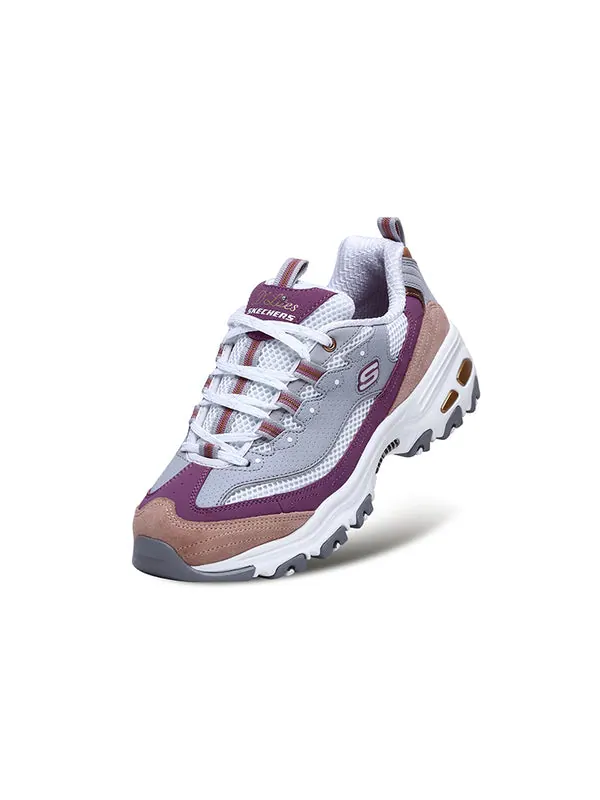 Кроссовки d'lites 2.0 chance 'grey purple' Skechers — изображение 4 из 4, серый/фиолетовый