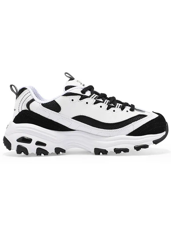 Кроссовки d'lites 1.0 Skechers — изображение 2 из 4, черный белый