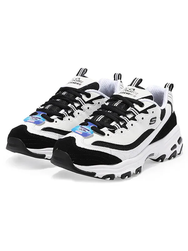 Кроссовки d'lites 1.0 Skechers — изображение 3 из 4, черный белый