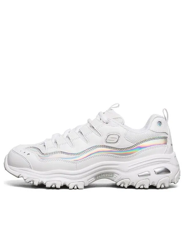 Кроссовки d'lites 1.0 gs white/silver Skechers — изображение 1 из 4, белый/серебристый
