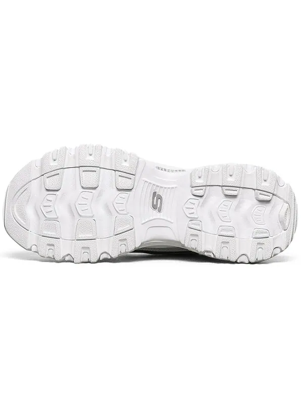 Кроссовки d'lites 1.0 gs white/silver Skechers — изображение 4 из 4, белый/серебристый