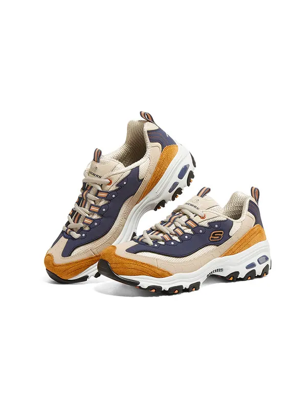Кроссовки d'lites 1.0 'brown blue' Skechers — изображение 4 из 4, коричневый/синий