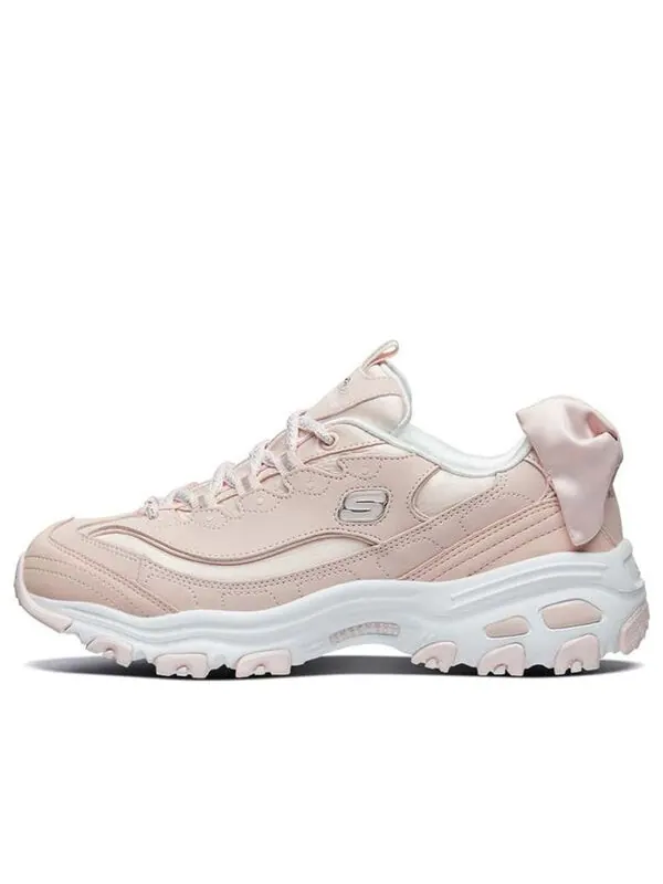 Кроссовки (WMNS) Skechers D'Lites 1.0 Running Shoes Pink — изображение 1 из 4, розовый