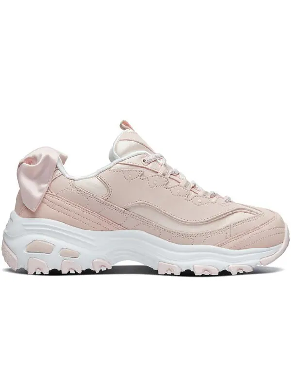 Кроссовки (WMNS) Skechers D'Lites 1.0 Running Shoes Pink — изображение 2 из 4, розовый