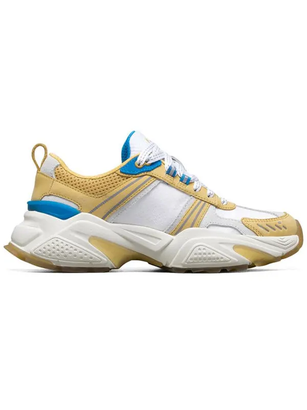 Кроссовки kraz yellow/white/blue Skechers — изображение 2 из 4, желтый, белый, синий