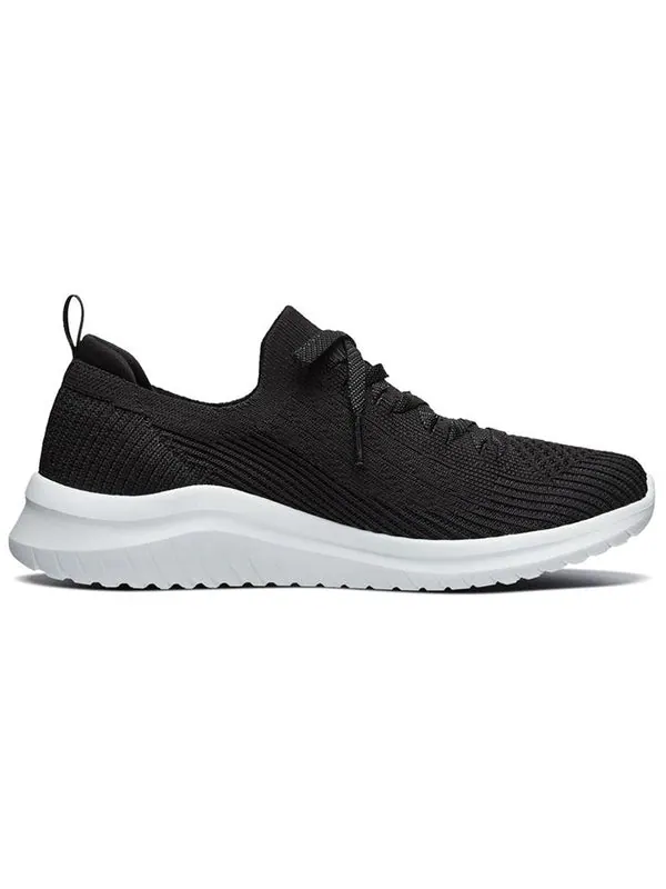 Кроссовки slip-ins ultra flex 3.0 'black white' Skechers — изображение 3 из 4, черный/белый