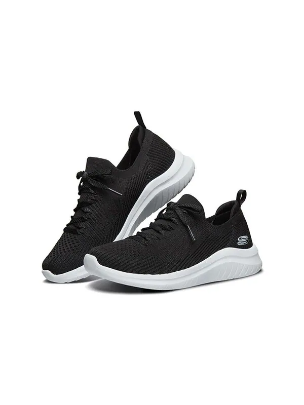 Кроссовки slip-ins ultra flex 3.0 'black white' Skechers — изображение 4 из 4, черный/белый