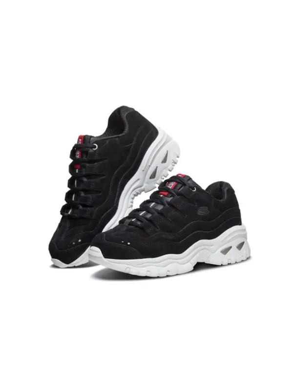 Кроссовки energy low-top running shoes black Skechers — изображение 2 из 4, черный