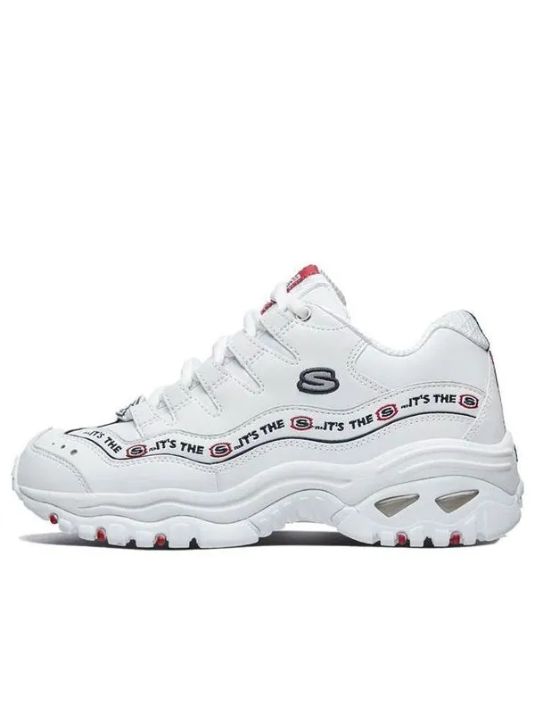 Кроссовки d lites leisure shoes gs white Skechers — изображение 1 из 4, белый
