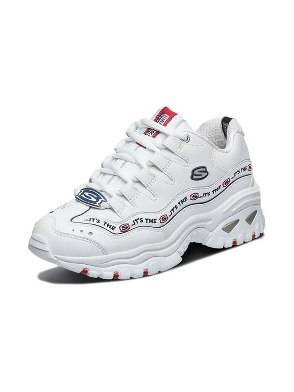 Кроссовки d lites leisure shoes gs white Skechers — изображение 2 из 4, белый