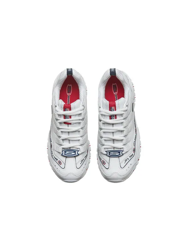Кроссовки d lites leisure shoes gs white Skechers — изображение 3 из 4, белый