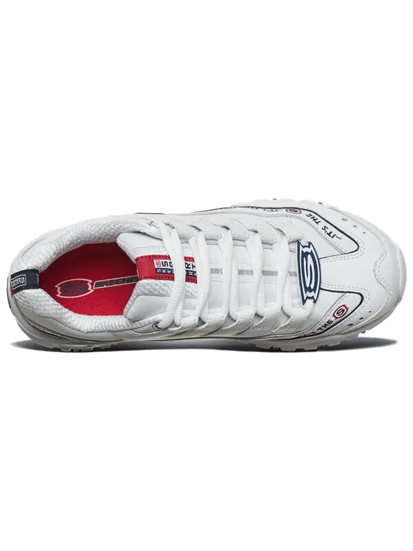 Кроссовки d lites leisure shoes gs white Skechers — изображение 4 из 4, белый