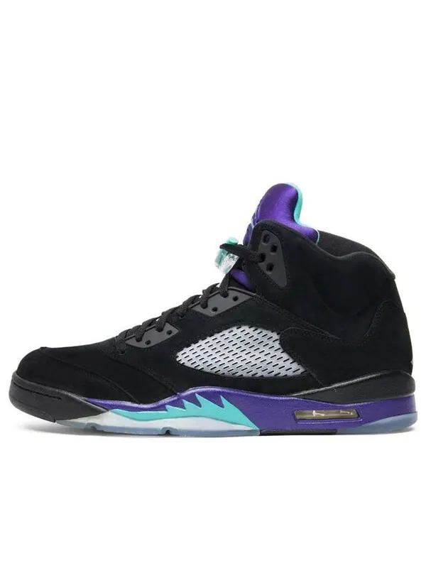 Кроссовки 5 retro 'black grape' Air Jordan — изображение 1 из 4, черный