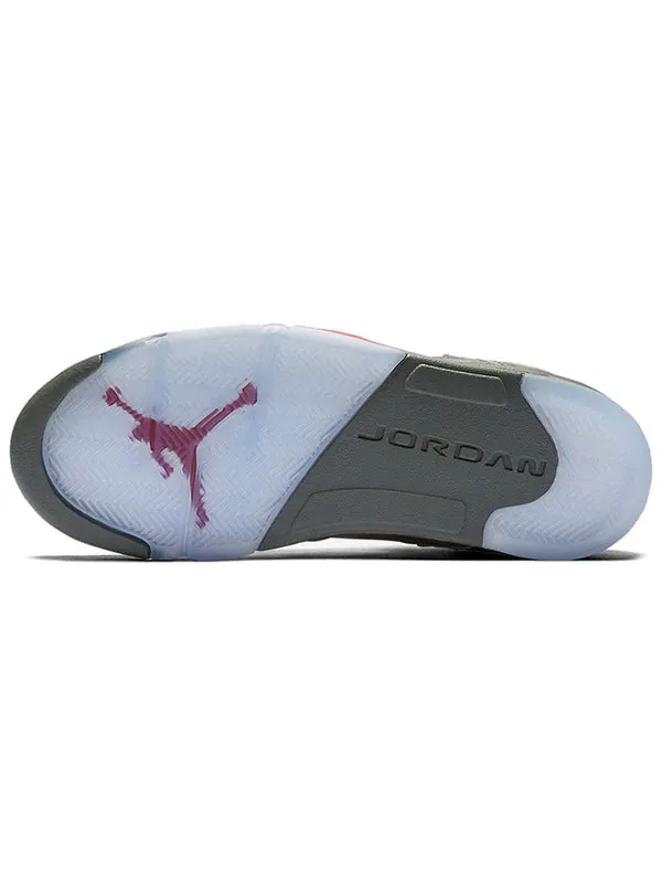 Кроссовки 5 retro 'camo' Air Jordan — изображение 4 из 4, огненный