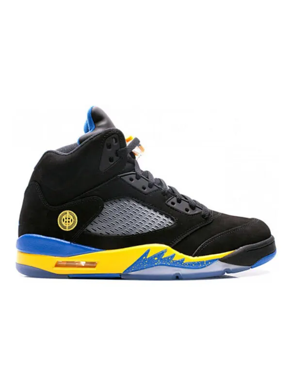 Кроссовки 5 retro 'shanghai shen' Air Jordan — изображение 2 из 4, черный