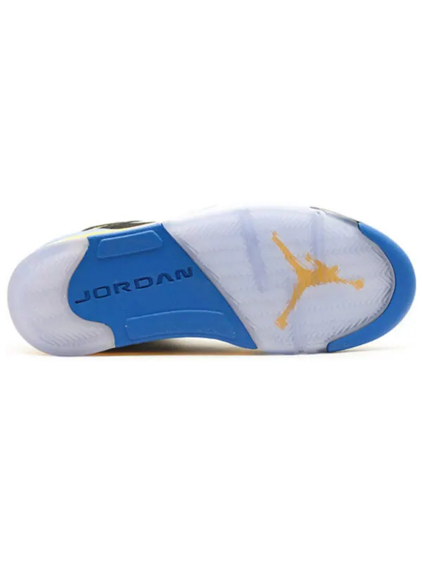 Кроссовки 5 retro 'shanghai shen' Air Jordan — изображение 4 из 4, черный