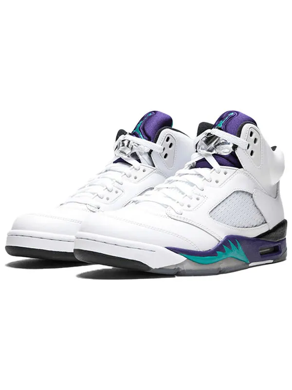 Кроссовки 5 ретро Air Jordan — изображение 3 из 4, белый/--синий