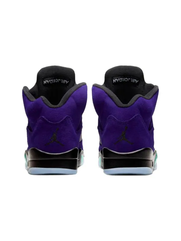 Кроссовки 5 retro 'alternate grape' Air Jordan — изображение 4 из 4, черный