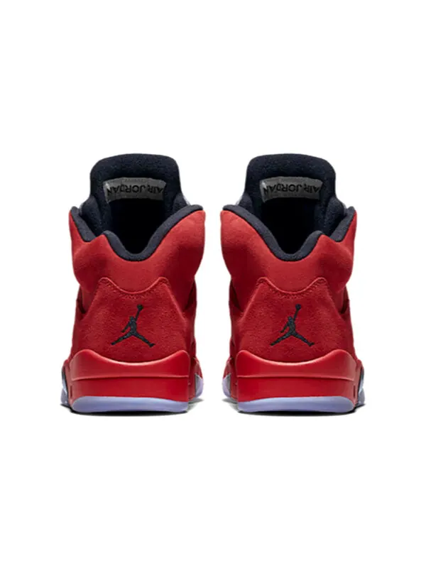 Кроссовки 5 ретро Air Jordan — изображение 4 из 4, красный/черный