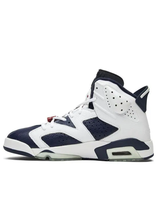 Кроссовки 6 retro+ 'olympic' 2000 Air Jordan — изображение 1 из 3, белый